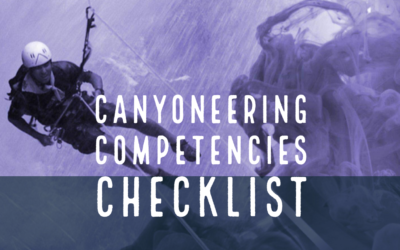 Canyoneering Competency Checklist